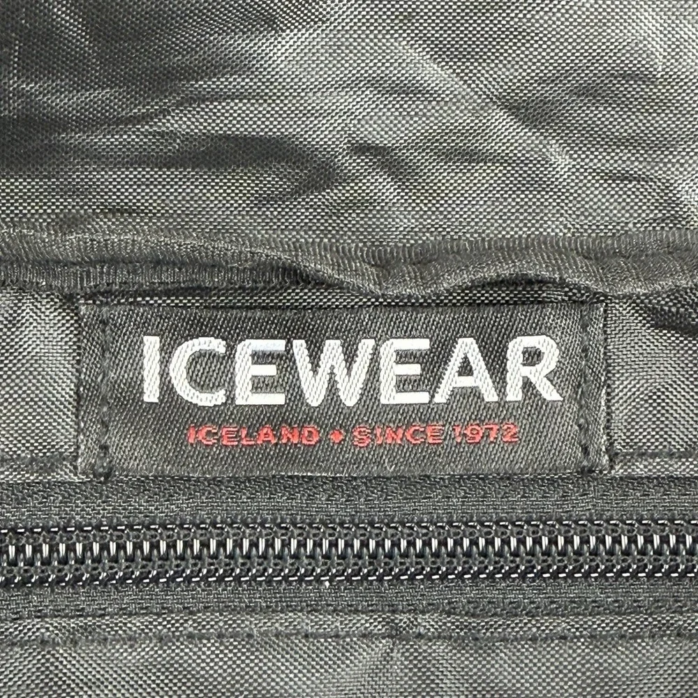 HNÚKUR Bum Bag Icewear Iceland Dark Red Fanny Pack- EUC‎